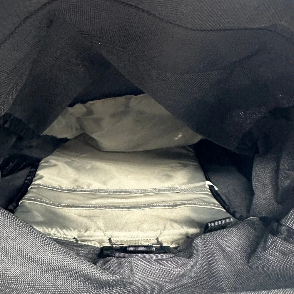 Evolved‎ Motion Black Roll Top Rucking Backpack w/ 2 Water Bladders 30L Bag READ
